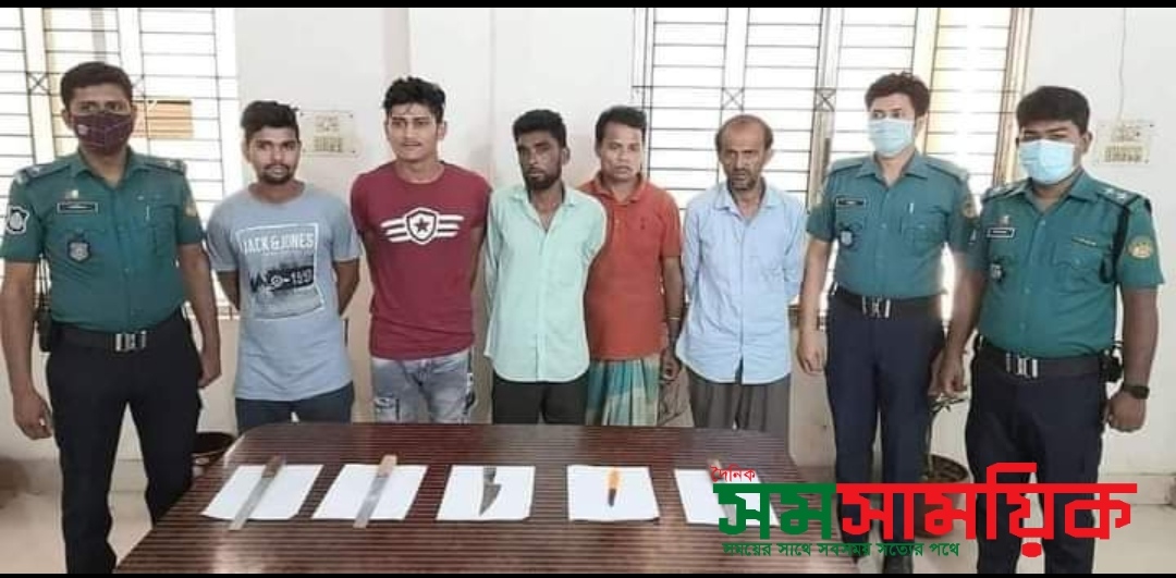 গাজীপুরের ডাকাতির প্রস্তুতিকালে গ্রেফতার- ৫
