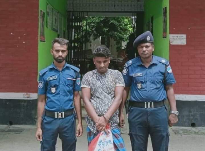 নড়াগাতী থান পুলিশে প্রচেষ্টায় চুরি হওয়া মোটরসাইকেল উদ্ধার চোর চক্রের সদস্য আটক