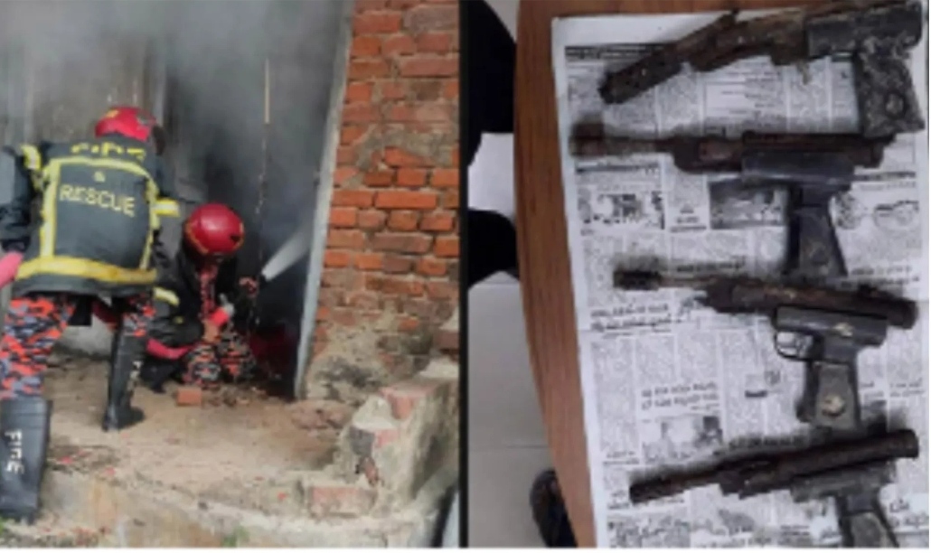 বেনাপোল কাস্টমস হাউস থেকে ৪টি শুটার গান উদ্ধার