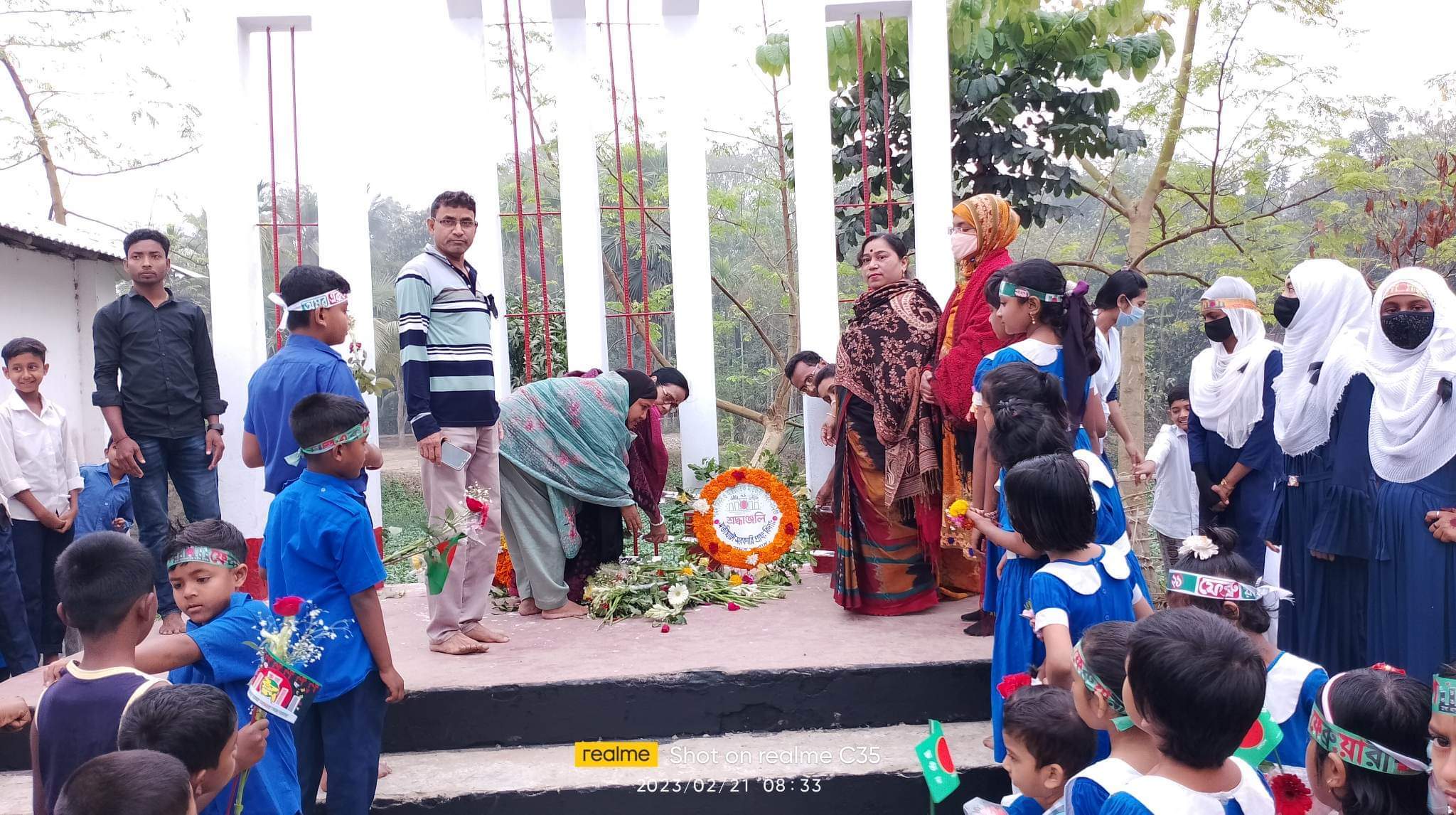 যথাযথ মর্যাদায় সতীঘাটা সরঃ প্রাঃ বিদ্যালয়ে আন্তর্জাতিক মাতৃভাষা দিবস পালিত