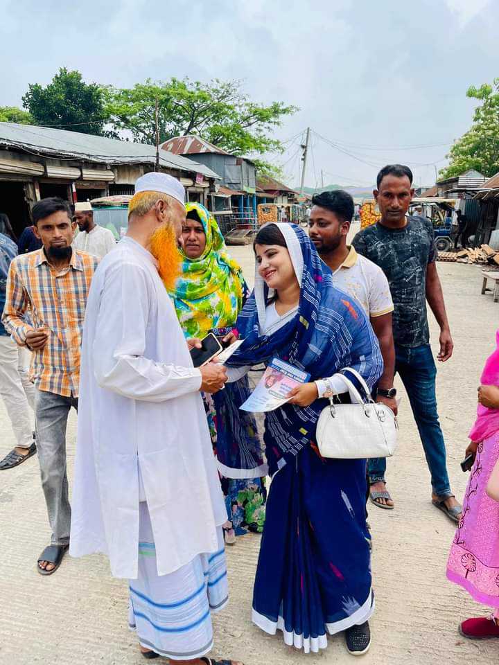 মহিলা ভাইস চেয়ারম্যান পদে প্রার্থী মেহেরুন নেসা উত্তরা